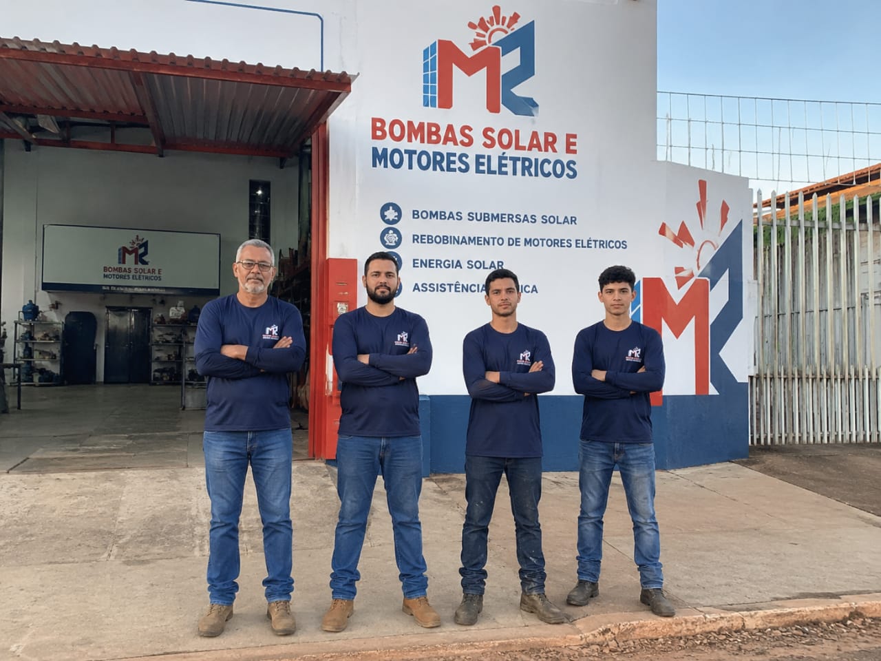 Nossa Equipe MR Bombas Solar e Motores Elétricos